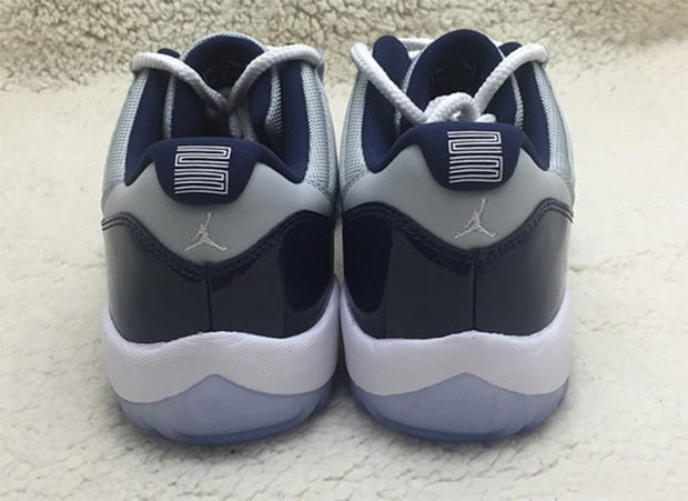 528895-007,AJ11,Air Jordan 11, 528895-007AJ11乔治城 Air Jordan 11 Low “Georgetown” 实物新图