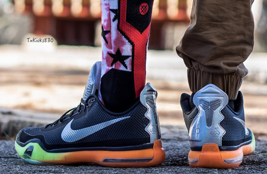 742549-097,Kobe 10,Kobe X 742549-097 Kobe 10 ＂All Star＂ 上脚实拍