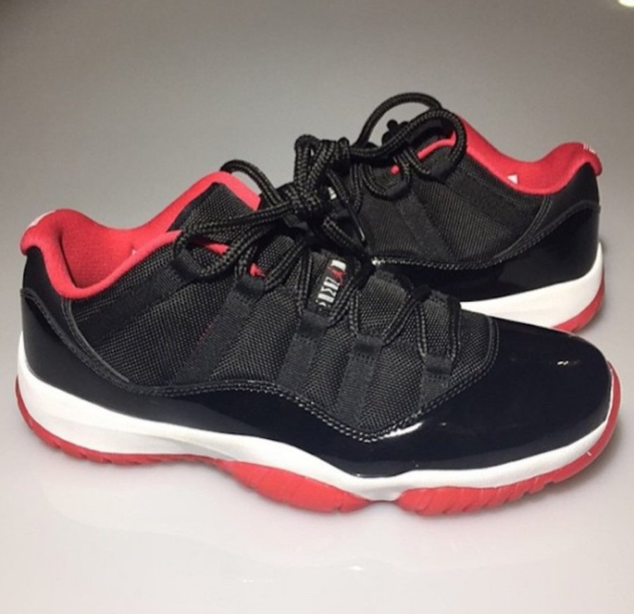 528895-012,AJ11,Air Jordan 11 528895-012 Air Jordan 11 Low “Bred” 黑红发售信息