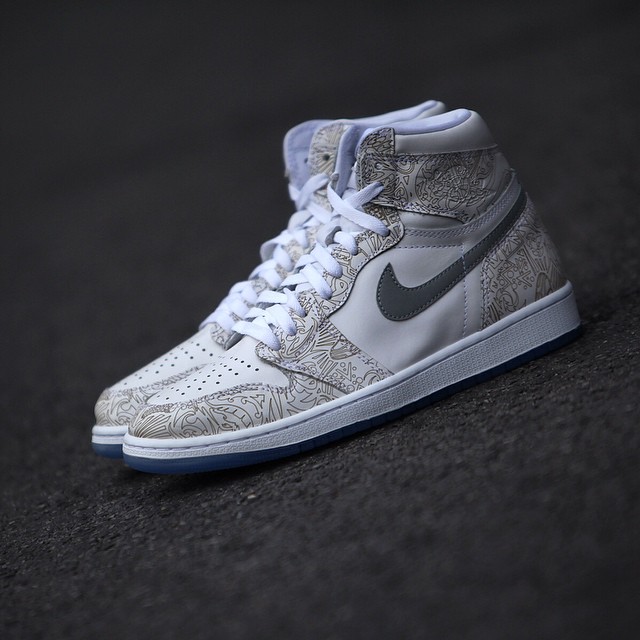 705289-100,AJ1,Air Jordan 1 705289-100AJ1 Air Jordan 1 ＂Laser＂ 细节美图欣赏