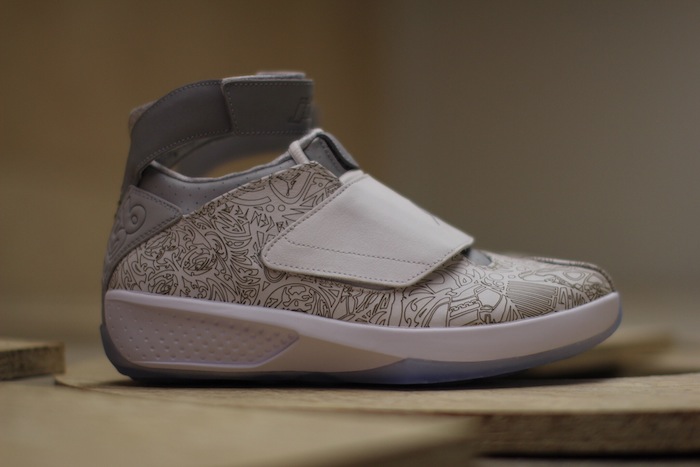 743991-100,Air Jordan XX,AJ20, 743991-100AJ20镭射 Air Jordan XX “Laser” 实物细节高清图赏