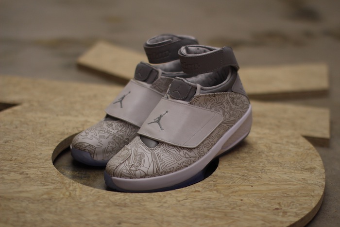 743991-100,Air Jordan XX,AJ20, 743991-100AJ20镭射 Air Jordan XX “Laser” 实物细节高清图赏