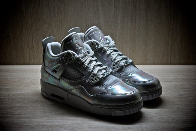 742639-045,AJ4,Air Jordan 4 742639-045AJ4 Air Jordan 4 GS “Pearl” 30 周年纪念款细节图赏