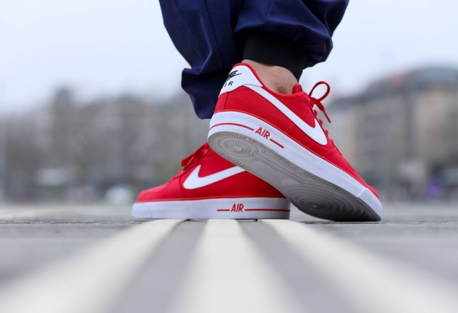 Nike Air Force 1 AC,AF1 AF1 Nike Air Force 1 AC ＂University Red＂ 上脚实拍