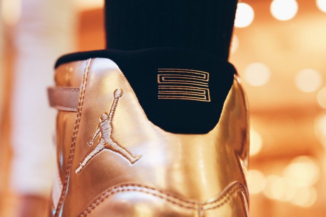 AJ11,Air Jordan 11 AJ11 金色 Air Jordan 11 ＂Gold＂ 上脚实拍