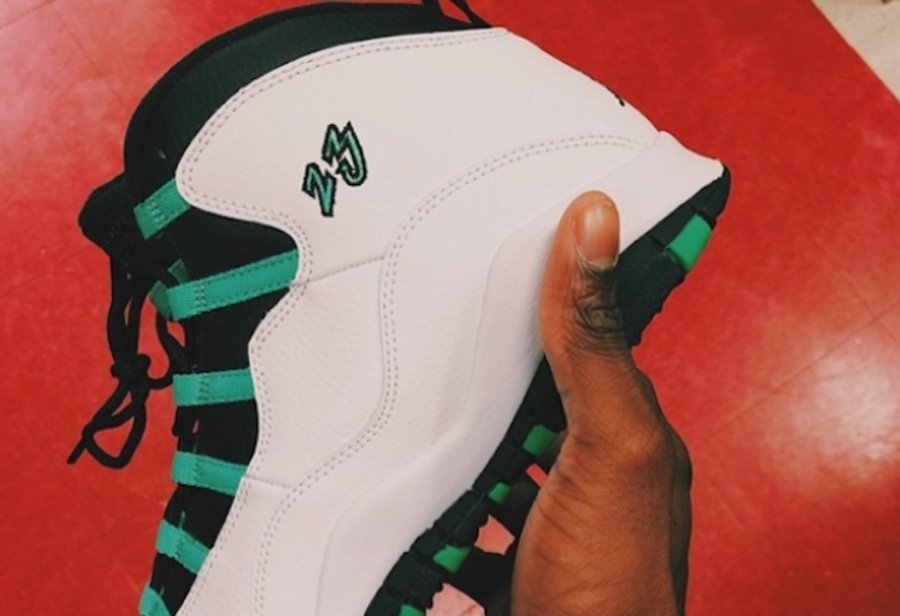 AJ10,Air Jordan 10 AJ10 Air Jordan 10 GS “Bleached Turquoise” 实物亮相