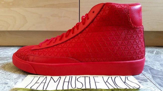 744419-600,Nike Blazer Mid Met 744419-600 Nike Blazer Mid Metric QS “University Red” 火红登场