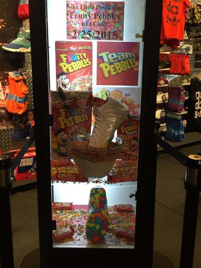 Nike Little Posite One 644791-100 Nike Little Posite One “Fruity Pebbles” 现已发售