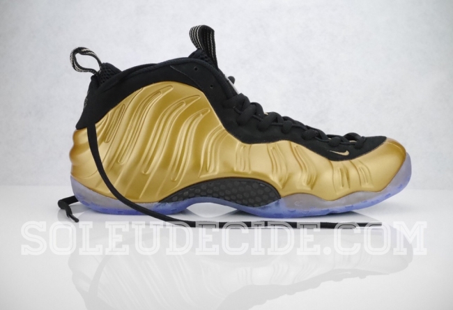 314996-700,Foamposite One,Foam 金喷314996-700 Nike Air Foamposite One ＂Metallic Gold＂ 即将发售