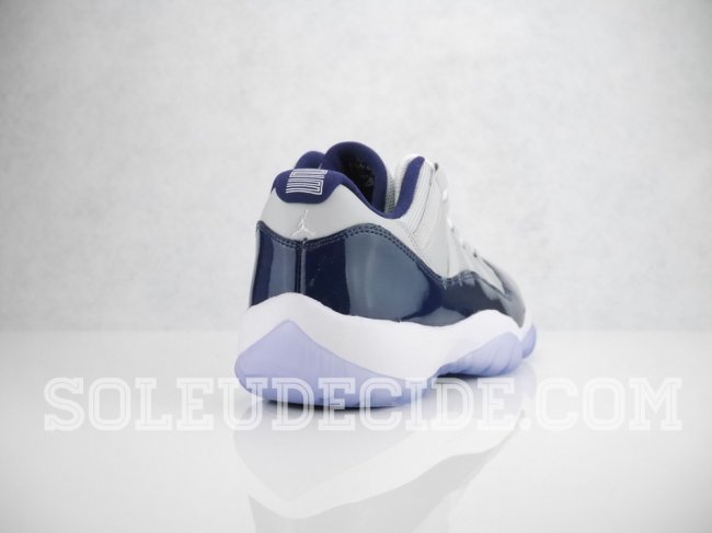 528895-007,AJ11,Air Jordan 11, 528895-007AJ11乔治城 Air Jordan 11 Low “Georgetown”更多实物图赏