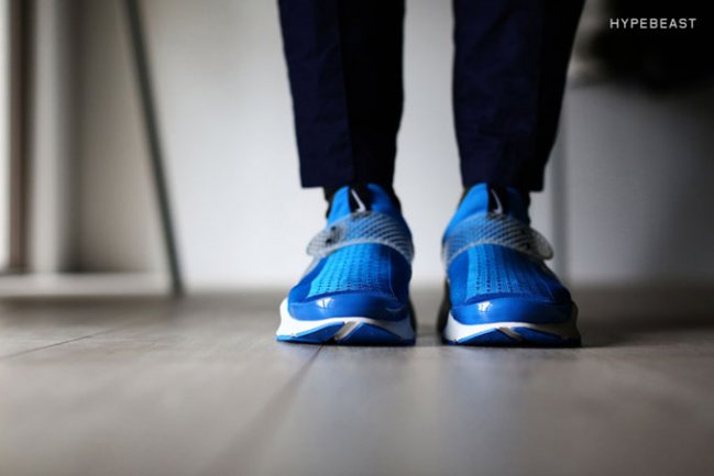 fragment design,Nike Sock Dart  fragment design x Nike Sock Dart 相片蓝上脚实拍
