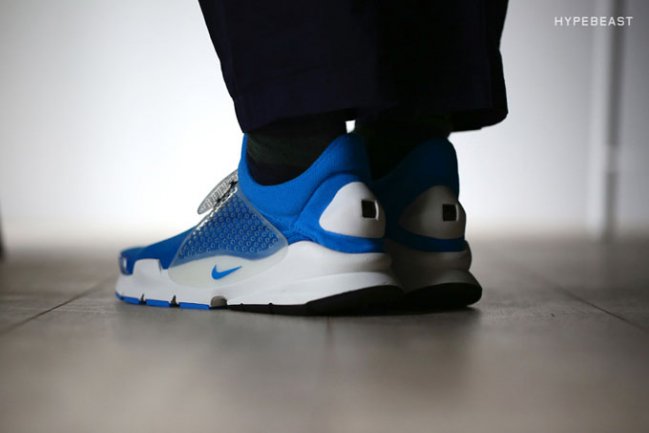fragment design,Nike Sock Dart  fragment design x Nike Sock Dart 相片蓝上脚实拍