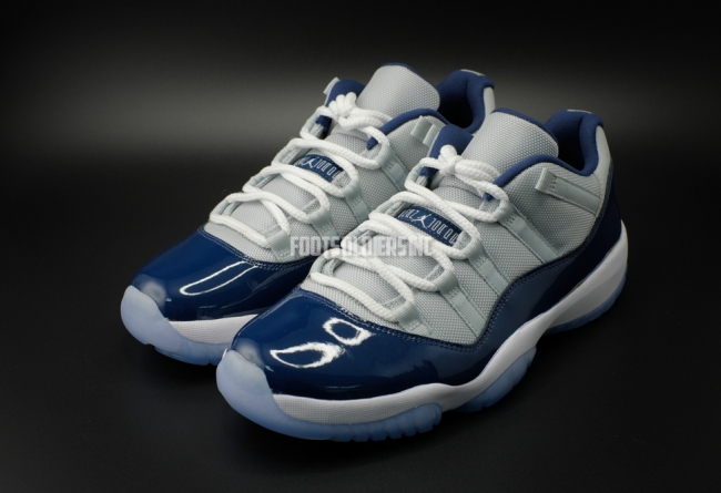 528895-007,AJ11,Air Jordan 11, 528895-007AJ11乔治城 Air Jordan 11 Low “Georgetown” 6 月登场亮相