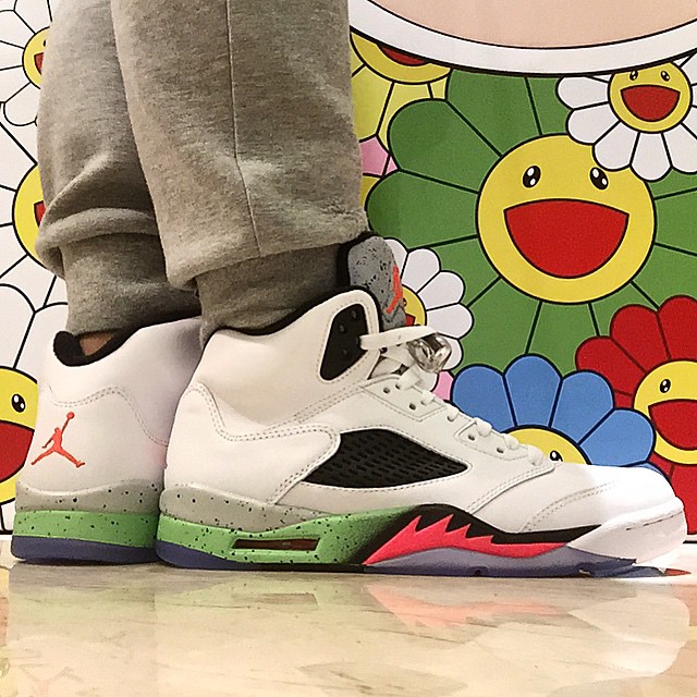 136027-115,AJ5,Air Jordan 5 136027-115 AJ5 Air Jordan 5 “Space Jam” 上脚实拍