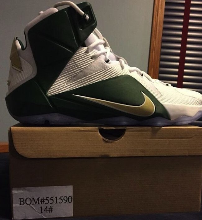 LBJ12,LeBron 12 LBJ12 LeBron 12 “SVSM” 詹姆斯高中配色亮相