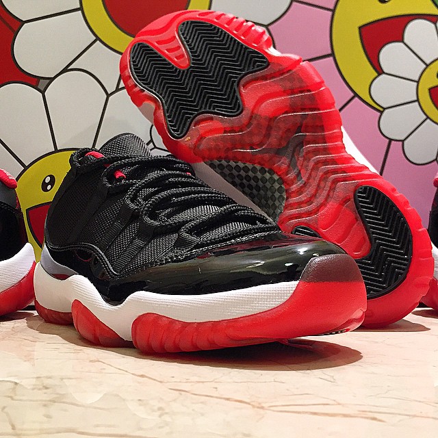 528895-012,AJ11低帮,AJ11 Low,Air 528895-012AJ11低帮 Air Jordan 11 Low “Bred” 更多实物曝光 & 发售信息