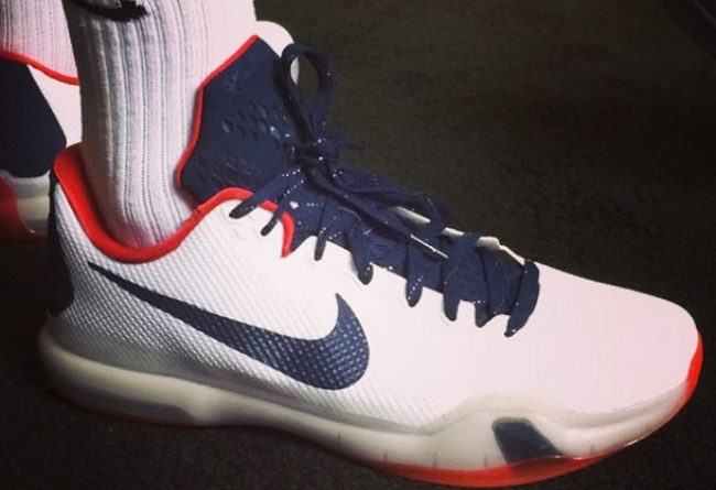 Kobe 10,Kobe X,科比10代  Kobe 10 PE 康涅狄格大学配色亮相