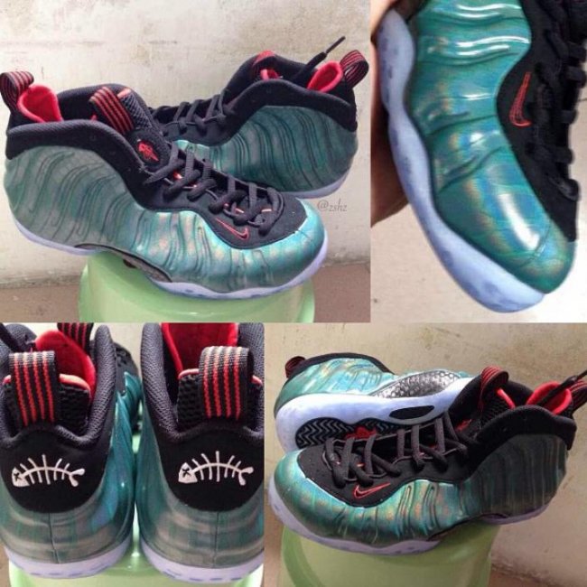Nike,Air,Foamposite,One,去钓鱼 575420-300钓鱼喷 Nike Air Foamposite One "Gone Fishing" 全新实物图片曝光