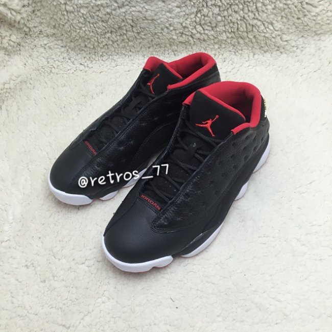 310810-027,AJ13,Air Jordan 13 310810-027AJ13低帮 黑红 Air Jordan 13 Low “Bred” 六月发售