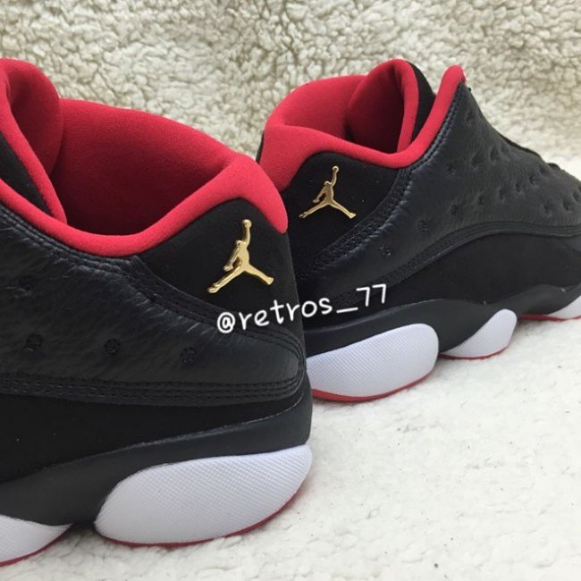 310810-027,AJ13,Air Jordan 13 310810-027AJ13低帮 黑红 Air Jordan 13 Low “Bred” 六月发售