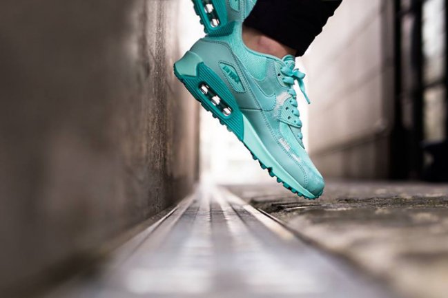 Nike Air Max 90  女款新色，Nike Air Max 90 Print “Artisan Teal” 即将发