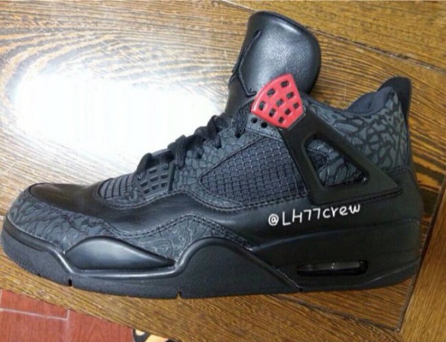3Lab4,AJ4,Air Jordan 3Lab4 AJ4 Air Jordan 3Lab4 “Black/Infrared 23″ 实物曝光