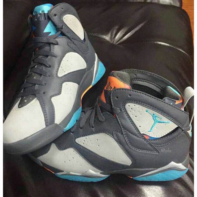 AJ7,Air Jordan 7 AJ7 Air Jordan 7 “Bobcats” 山猫配色实物亮相