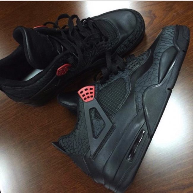 3Lab4,AJ4,Air Jordan 3Lab4 AJ4 Air Jordan 3Lab4 “Black/Infrared 23″更多实物图片曝光