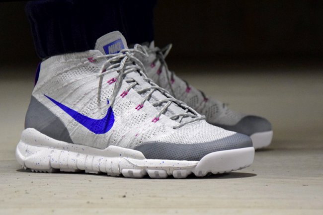 Nike Flyknit Trainer Chukka FS  Nike Flyknit Trainer Chukka FSB 灰狼新色登场