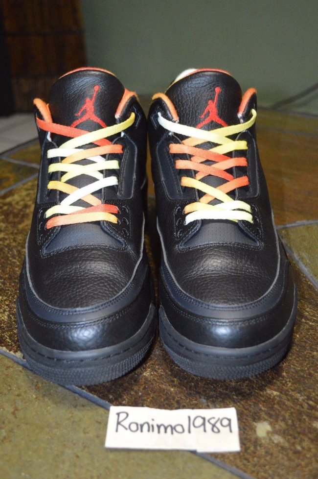 AJ3,Air Jordan 3 AJ3 Air Jordan 3 “Drake vs. Lil Wayne” PE 黑色版本再亮相