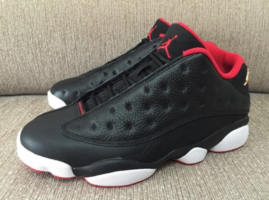 310810-027,AJ13,Air Jordan 13 310810-027AJ13低帮 Air Jordan 13 Low “Bred” 实物清晰实拍
