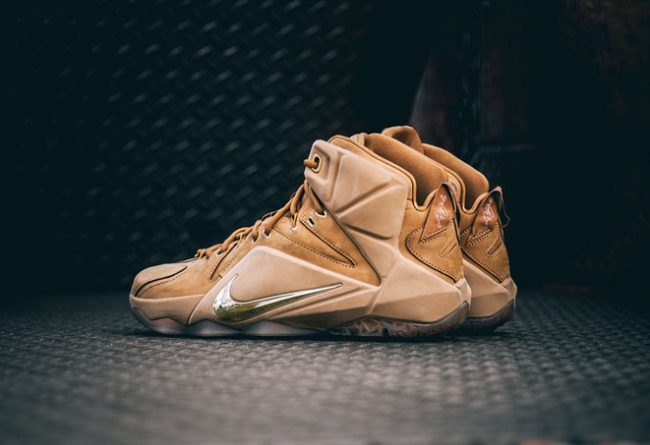 LBJ12,LeBron 12 LBJ12 LeBron 12 EXT ＂Wheat＂  本周末发售提醒