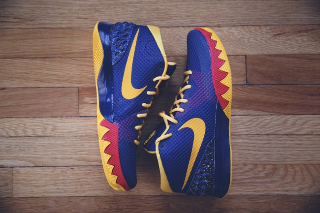 Kyrie 1,Nike  Nike Kyrie 1 “57 Points” PE 实物图赏
