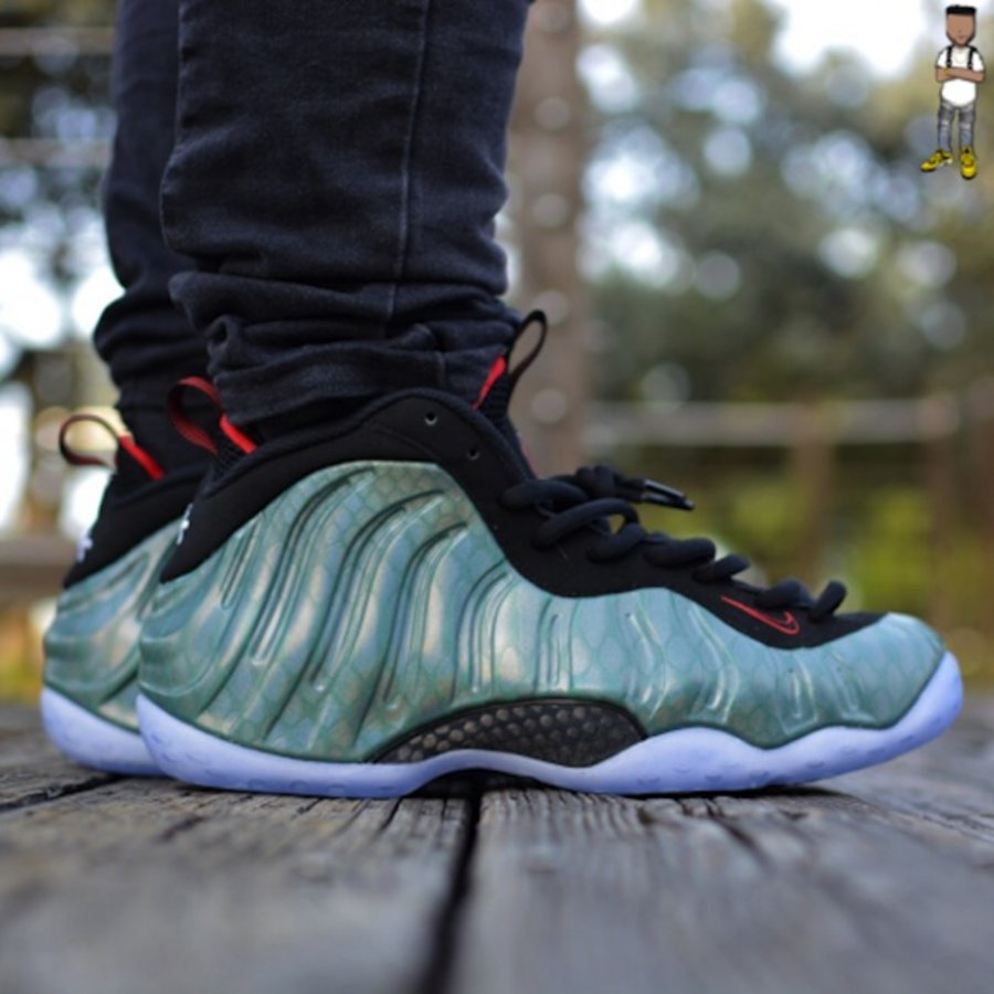 575420-300,Foamposite One,Foam 575420-300钓鱼喷 Nike Air Foamposite One “Gone Fishing” 上脚新图