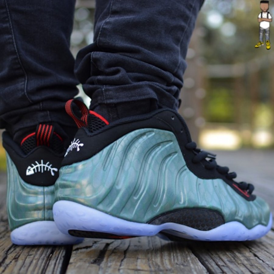575420-300,Foamposite One,Foam 575420-300钓鱼喷 Nike Air Foamposite One “Gone Fishing” 上脚新图