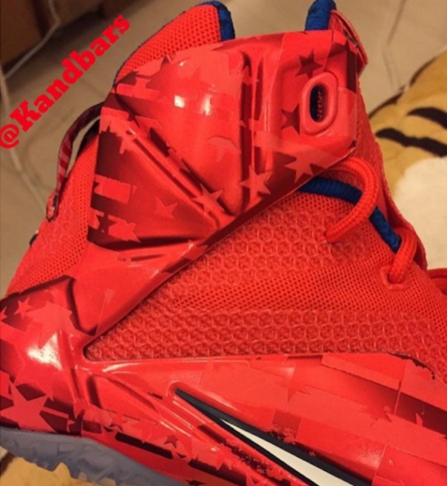 LBJ12,LeBron 12 LBJ12 LeBron 12 “USA” 更多实物曝光
