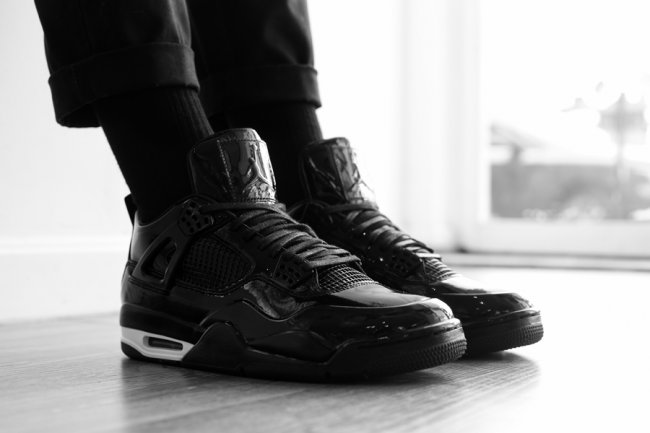 719864-010,11Lab4,Air Jordan 4 719864-010AJ4漆皮 Air Jordan 11Lab4 ＂Black＂ 下周酷黑来袭！