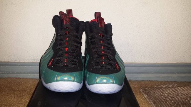 575420-300,Foamposite One,Foam 575420-300钓鱼喷 Nike Air Foamposite One “Gone Fishing”  渔网鞋套曝光