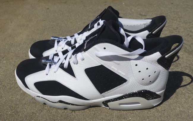 AJ6,Air Jordan 6 AJ6 奥利奥 Air Jordan 6 Low “Oreo” 全新实物近赏