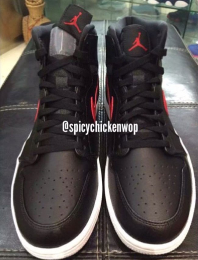 AJ1,Air Jordan 1 AJ1 Air Jordan 1 Rare Air 黑红配色实物曝光