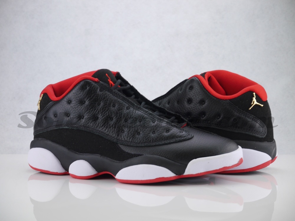 310810-027,AJ13,Air Jordan 13 310810-027AJ13低帮 Air Jordan 13 Low “Bred” 黑红低帮实物近赏