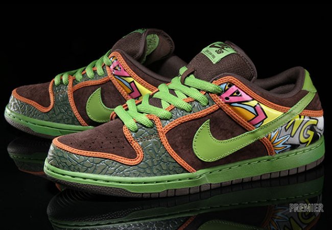 Dunk Low,Nike SB 789841-332 Nike SB Dunk Low “De La Soul” 本周六发售