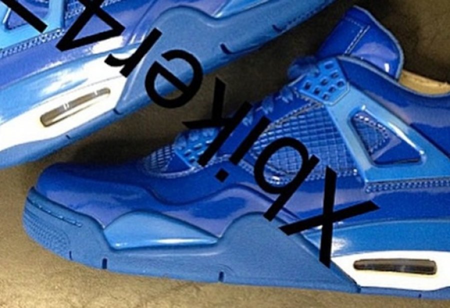 11Lab4,AJ4,Air Jordan 4 AJ4 皇家蓝漆皮曝光！Air Jordan 11Lab4 “Royal Blue”