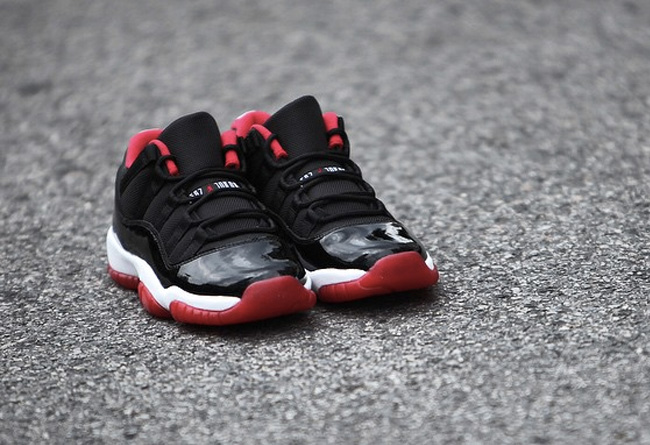 528895-012,AJ11低帮,AJ11 Low,Air 528895-012AJ11低帮 黑红 Air Jordan 11 Low ＂Bred＂ 美图近赏