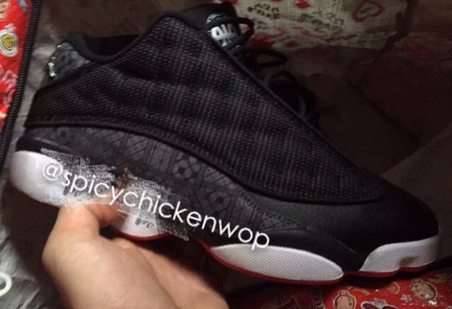AJ13低帮,AJ13,Air Jordan 13,Low AJ13低帮 Air Jordan 13 Low Quai 54 “Black” 黑色版本亮相