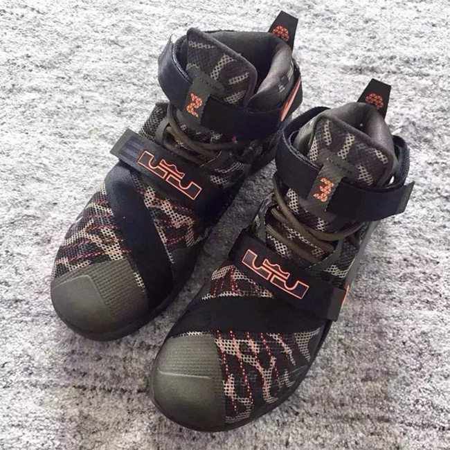 士兵9,Nike Zoom Soldier 9 士兵9 Nike Zoom Soldier 9 绿色迷彩配色亮相