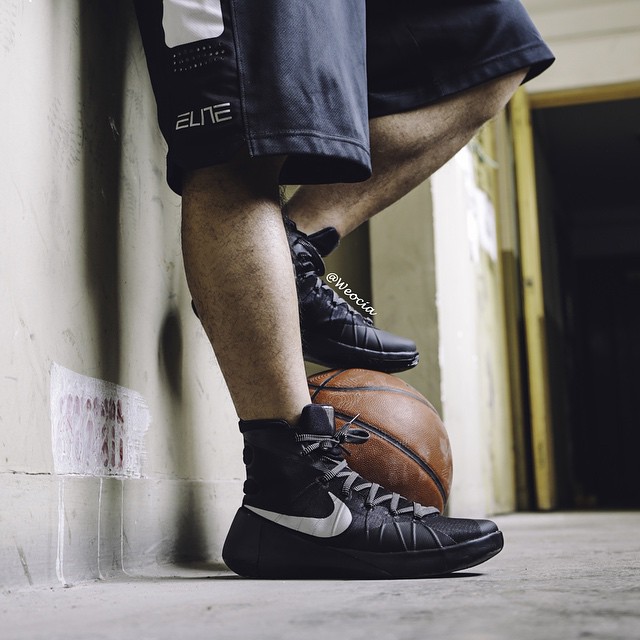 HD2015,Hyperdunk 2015,Nike HD2015 Nike Hyperdunk 2015 黑银上脚实拍