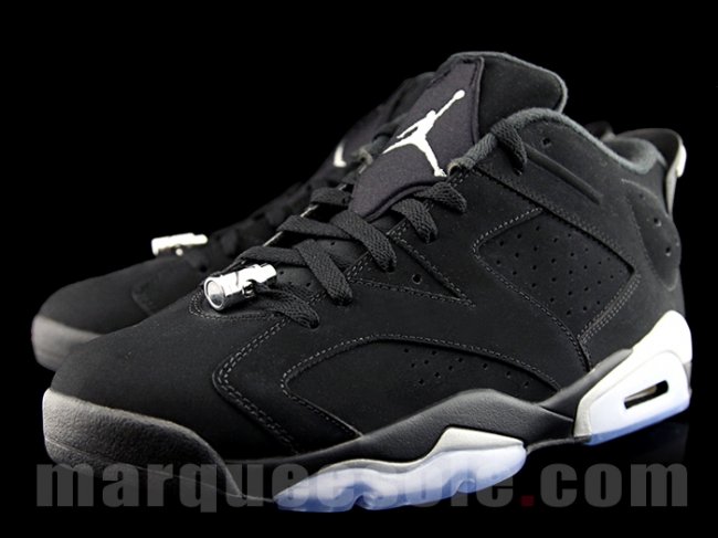 304401-003,AJ6,Air Jordan 6,AJ 304401-003AJ6低帮 Air Jordan 6 Low “Chrome”全新实物图片