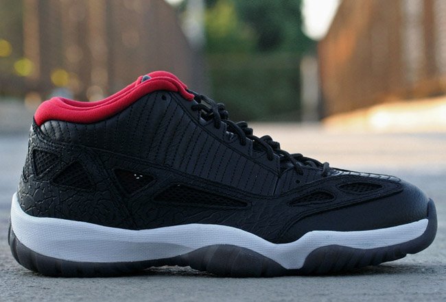 306008-003,AJ11低帮,AJ11 Low,Air 306008-003AJ11 Air Jordan 11 Low IE “Black/Red” 2015 复刻信息