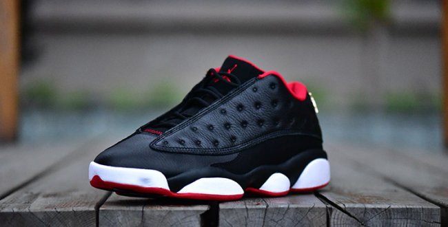 310810-027,AJ13,Air Jordan 13 310810-027AJ13低帮 Air Jordan 13 Low “Bred” 实物细节近赏